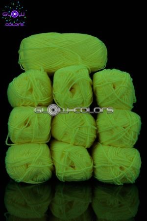 Uv Floor Universe - laine fluorescente jaune uv code EAN 3700817000251 