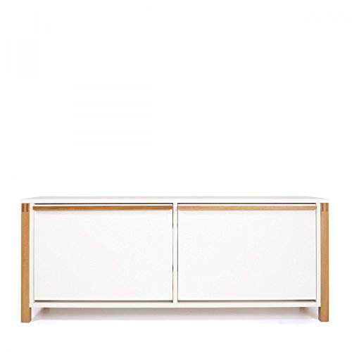 Woodman Banc design rangement 2 portes Northgate - Couleur - Blanc 3700820520074 (3700820520074)