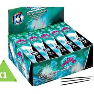 LOT 50 CIERGES MAGIQUE ETINCELANT 18 CM FETE AN...