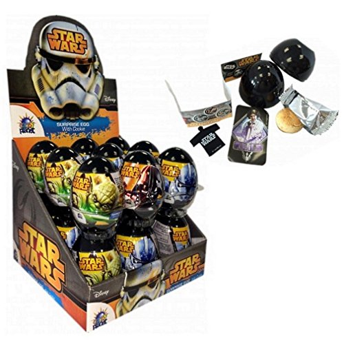 10 OEUF SURPRISE STAR WARS STICKERS + BONBON ET...
