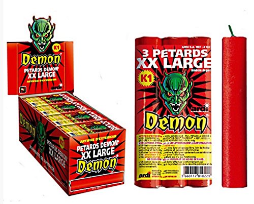 Demon 3 PETARD XXL LARGE 12 CM DEMON K1 code EAN 3700821626775 