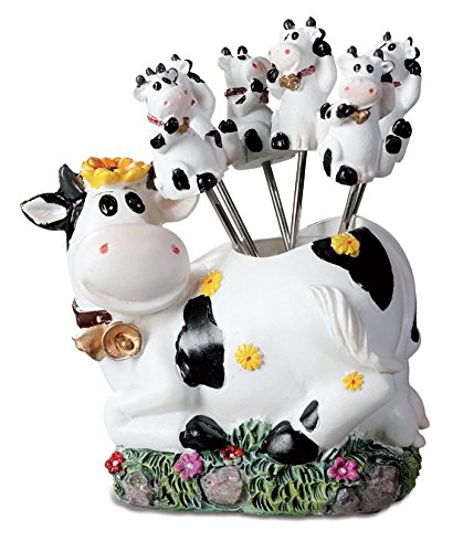 Service apéritif Vache avec 6 piques