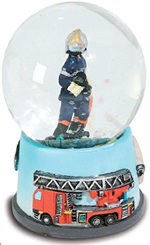 Boule de neige figurine Pompier