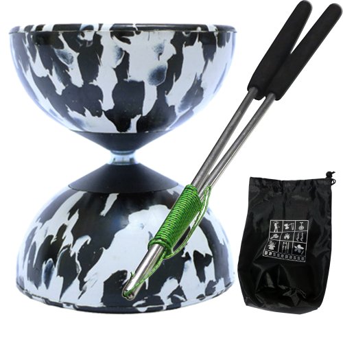 Mr Babache - Diabolo Harlequin Medium-blanc/noi...