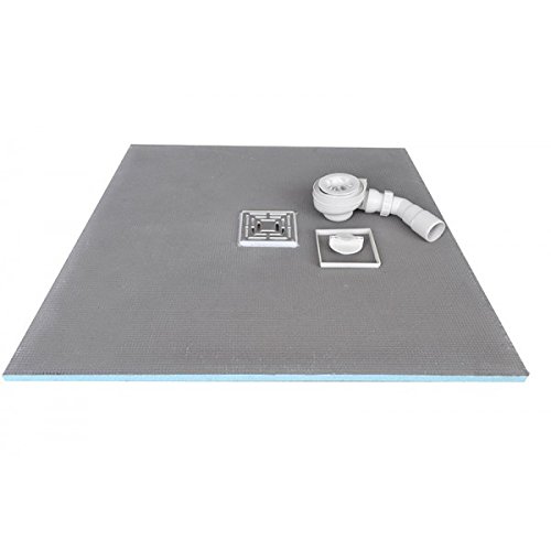 receveur de douche 80x80x4cm prêt à carreler av...