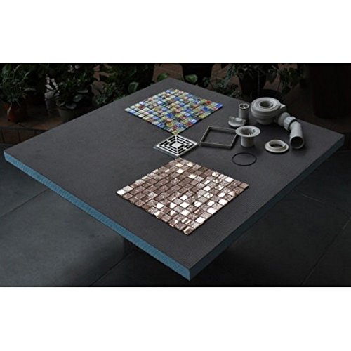 receveur de douche 100x100x4cm prêt à carreler ...