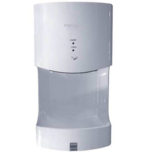 Sèche-mains avec bac récupérateur de goutte bla...