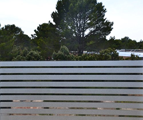 Film vitrostatique RAYURES 3D, largeur 90cm ven...