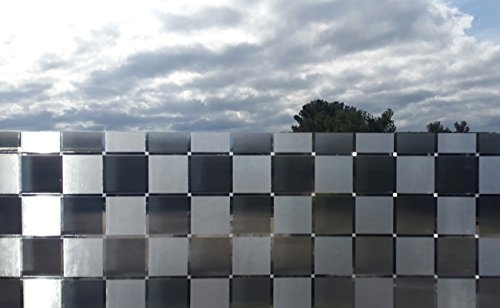 Film vitrostatique Decovitre Carrés, au mètre, ...