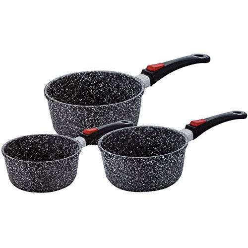 Kaiser Lot de 3 casseroles effet pierre 20-18-16 cm Kaiser code EAN 3700833899877 