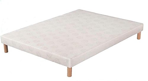 SOMMIER TAPISSIER VOLIGE 90 x 190 + 4 PIEDS