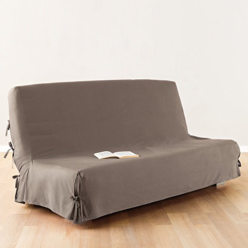 Housse de canapé clic-clac - 100 % coton - colo...