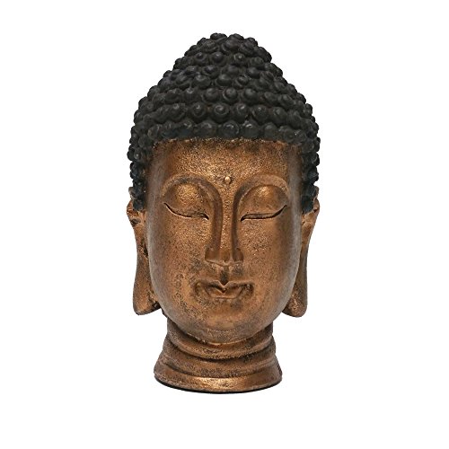 Statue - Tête de Bouddha en méditation - Hauteu...