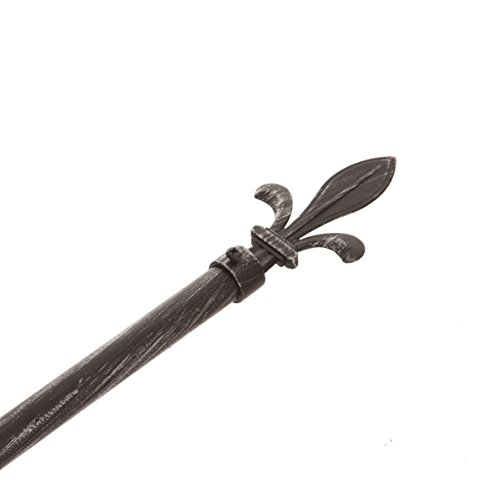 Tringle extensible 120 à 210 cm - Embouts forme...