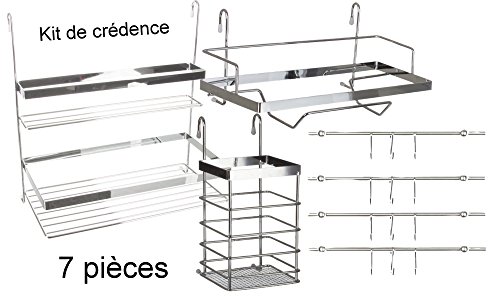 Ensemble de 7 pièces : Kit de crédence pour cui...