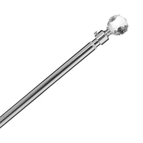 Tringle à rideaux extensible 120 à 210 cm - Emb...