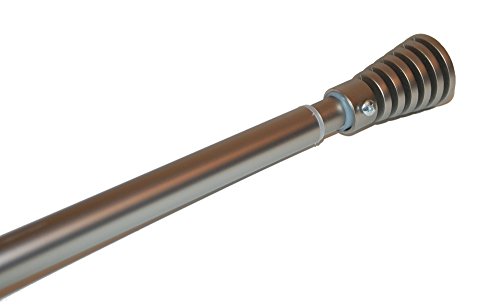 Tringle à rideaux extensible 120 à 210 cm - Emb...