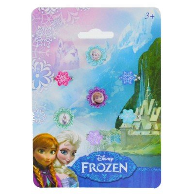 Set de 7 bagues La Reine des Neiges (Frozen)