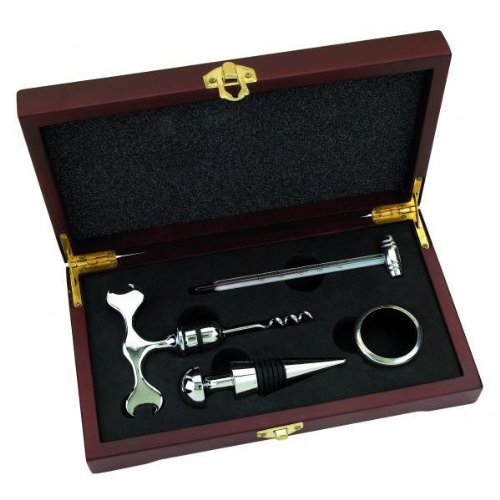 Coffret sommelier bois : 