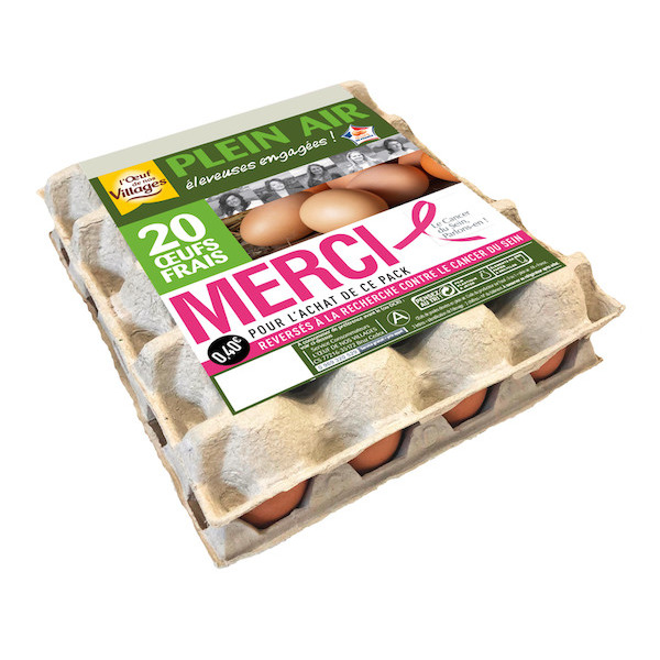 l-oeuf-de-nos-villages Œufs Plein Air code EAN 3700864007203 