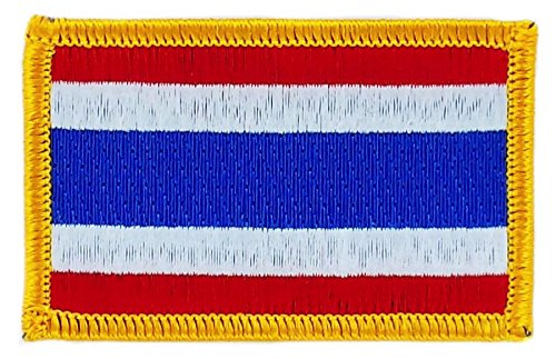 Patch écusson brodé drapeau thailande thailanda...