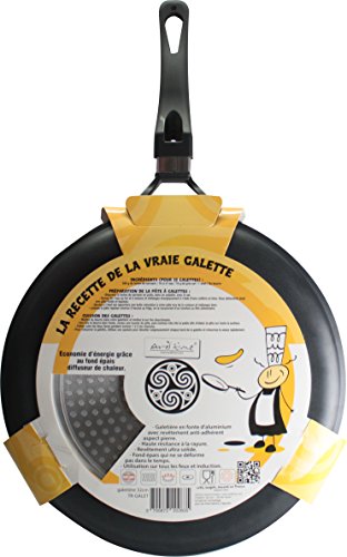 Tr-galet galétière/crêpière grande taille diamè...