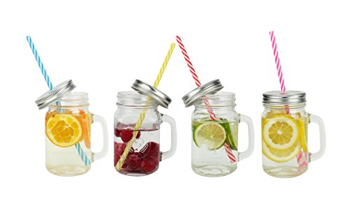 Ard'Time DJ4 Lot de 4 Verre à Cocktail Transpar...