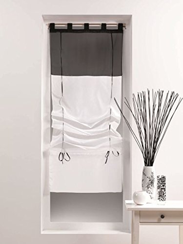 - store forme droite 60x180 cm voile bicolore b...