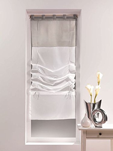 - store forme droite 45x180 cm voile bicolore b...