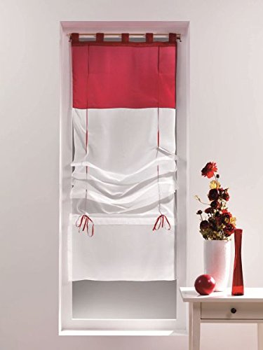 - store forme droite 45x180 cm voile bicolore b...