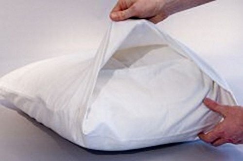 - lot de 2 protege oreiller 45x70 cm molleton c...