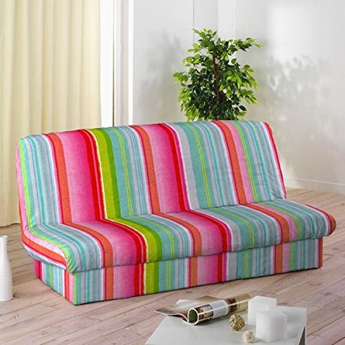 - housse de clic clac imprimee matelassee equin...