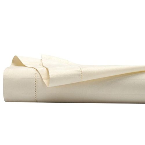 - drap plat 270x300 cm couleur ecru 100% coton ...