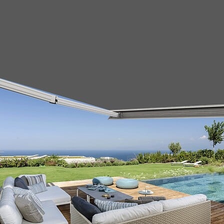 Store banne coffre intégral 3,5 x 3 m motorisé ...