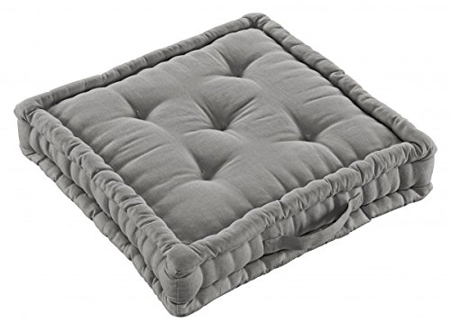 Coussin de Sol - 50x50x10 - Pur coton avec Poig...