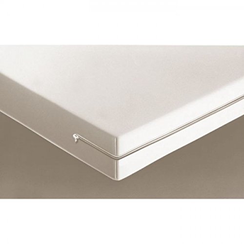 Housse de matelas intégrale coloris blanc 140x190