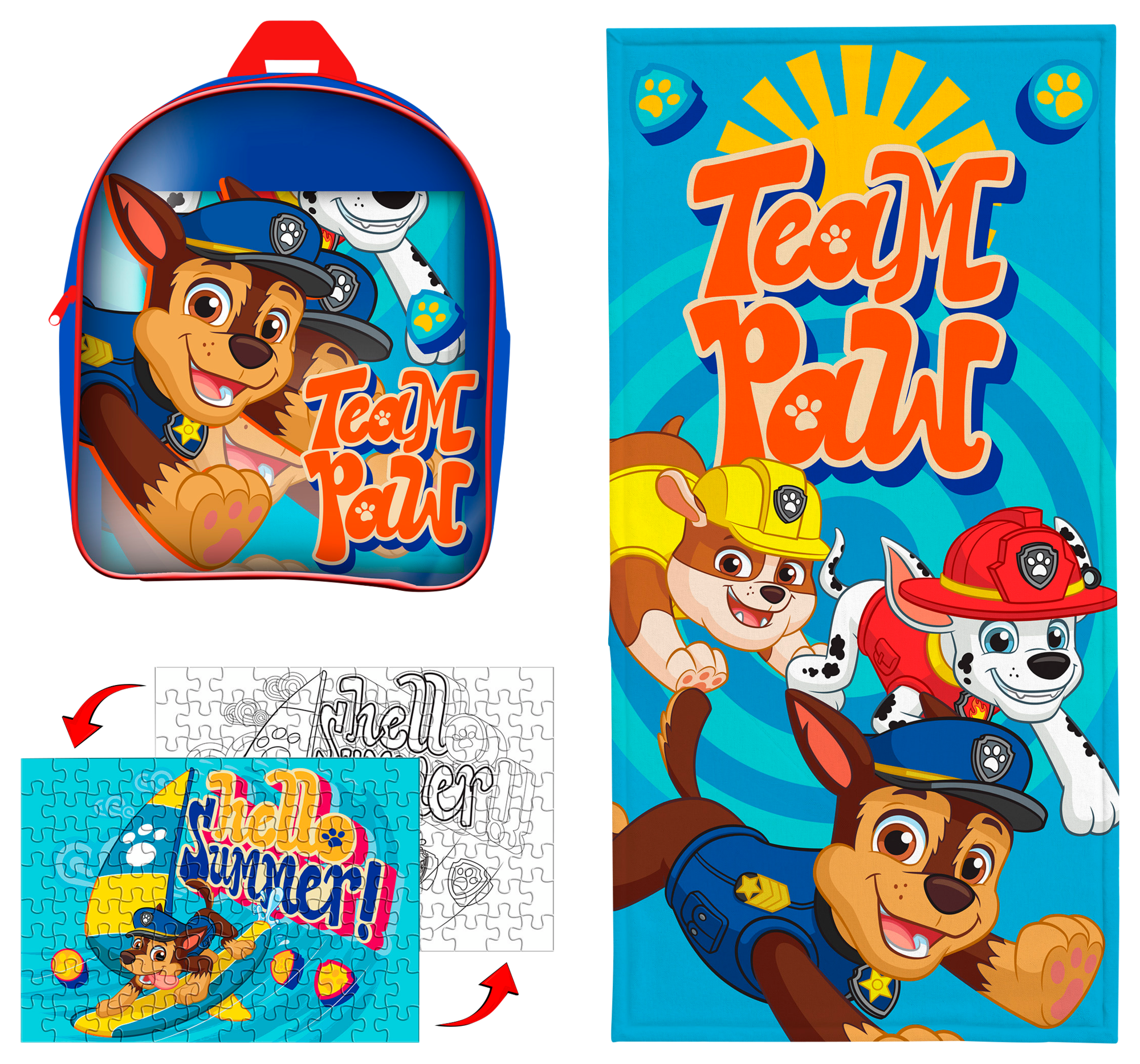 PAW PATROL SAC à DOS GARNI  code EAN 3700891711227 