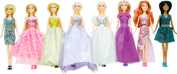  Set de 8 poupées code EAN 3700891714914 