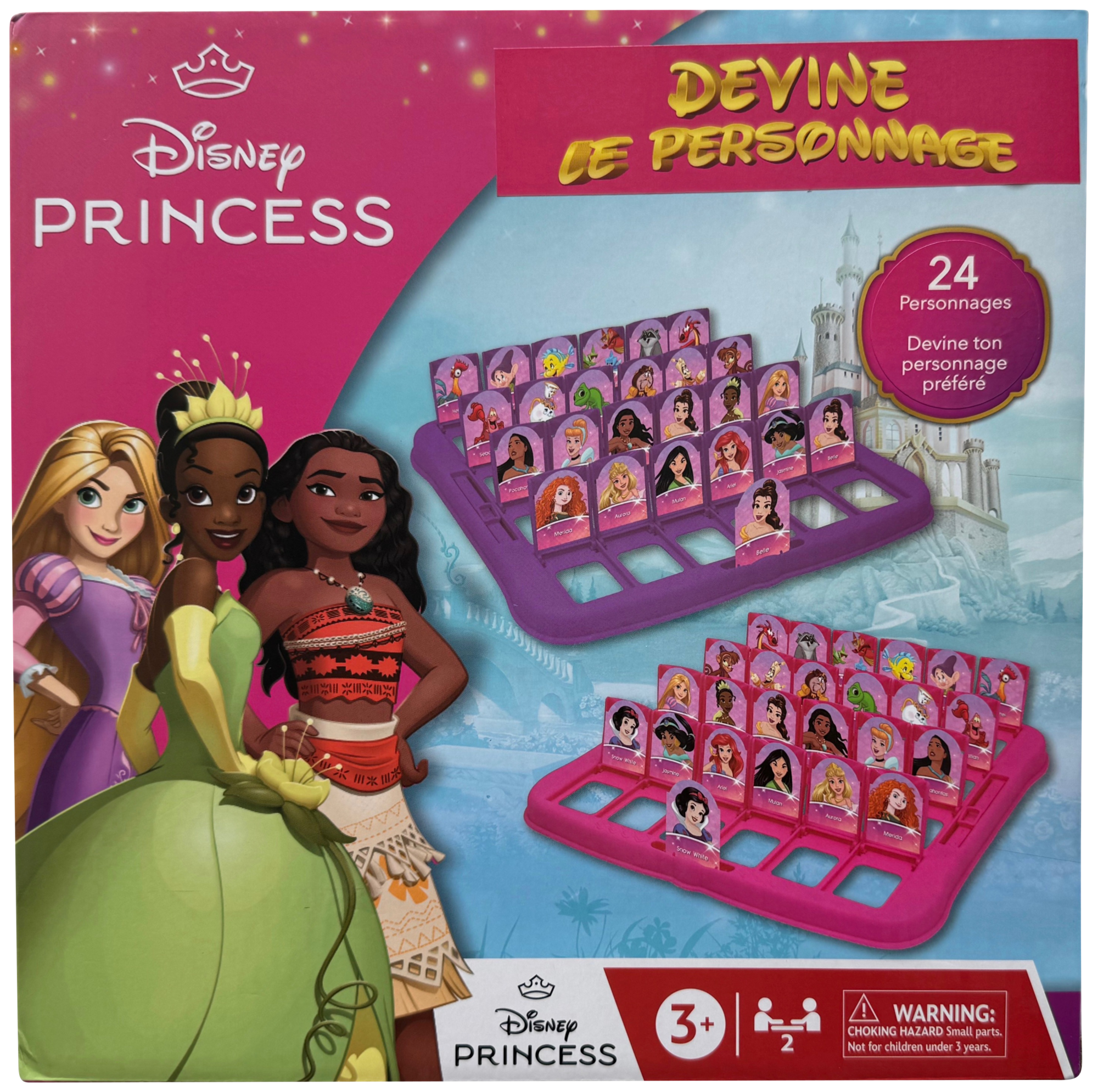 DISNEY - STITCH 1. ALIGNE 4 PIONS STITCH
2. DEVINE LE PERSONNAGE DISNEY PRINCESS code EAN 3700891716383 