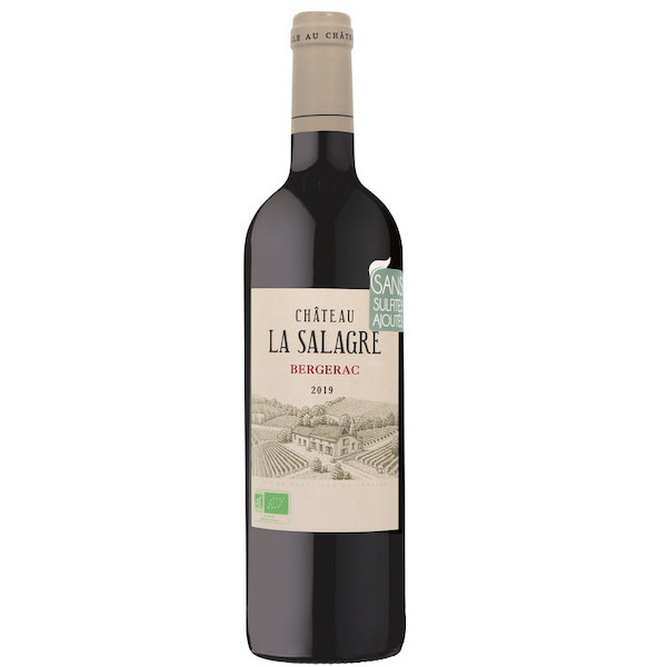Bergerac Château La Salagre
Sans Sulfites Ajoutés code EAN 3700898920097 