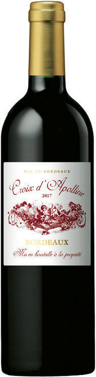 A.O.C.(1) BORDEAUX CROIX D’APOLLINE 2017 3700907900270 (3700907900270)
