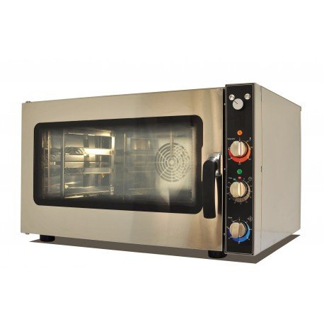 Four mixte à vapeur directe mécanique 4x GN 1/1