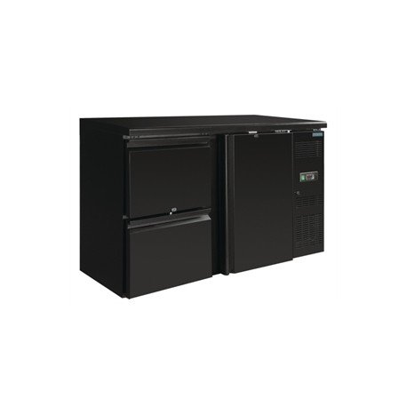 Arrière-bar 1 porte et 2 tiroirs