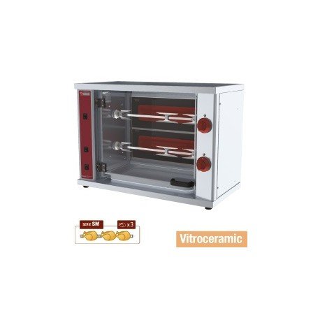 Rôtissoire Electrique de poulet 2 broches/ 8 po...