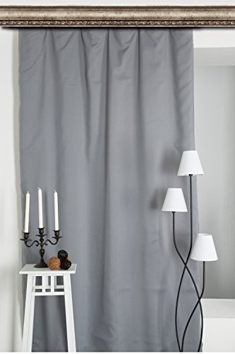 Rideau Thermique Anti Froid Gris
