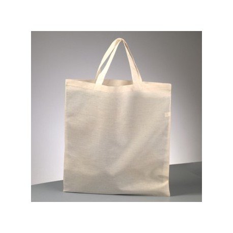 Sac en coton naturel, 38 x 42 cm