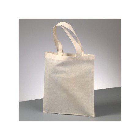 Sac en coton naturel, 28 x 24 cm