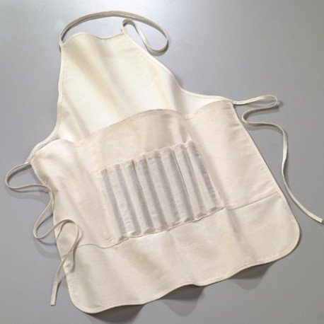 Tablier de bricolage en Coton fin et léger natu...