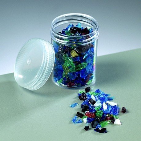 Eclats d'émail couleurs assorties transparentes...