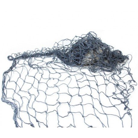 Filet de pêche décoratif en coton, couleur bleu...